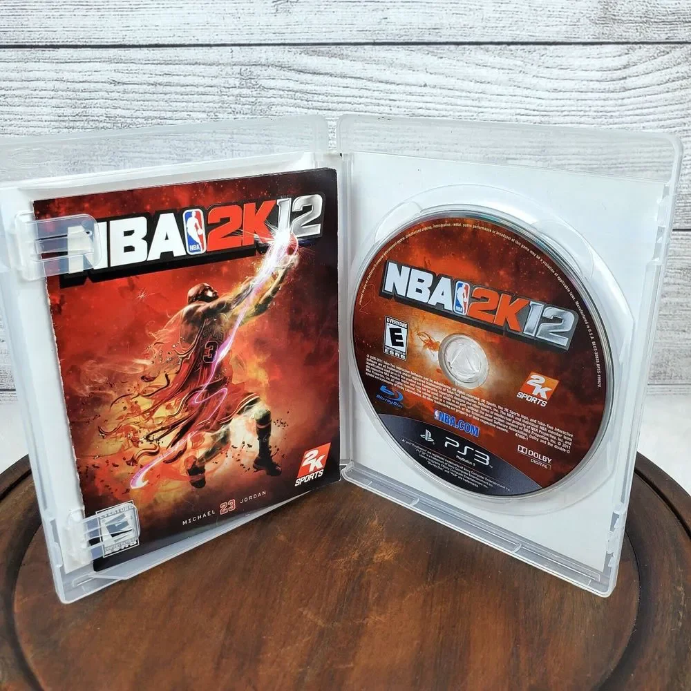 NBA 2K12 Sony Playstation 3 PS3 Game With Manual